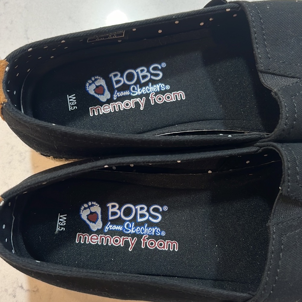 BOBS from Skechers Black Espadrilles - Picture 5 of 11